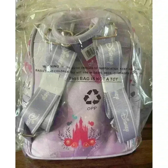 NWT WondaPOP Vegan Leather Disney Mini Backpack Classic Sleeping Beauty Aurora - Picture 4 of 6